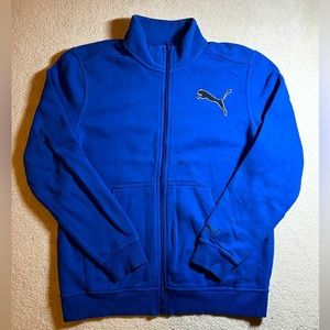 Vintage Puma Zipup Crewneck Sweater